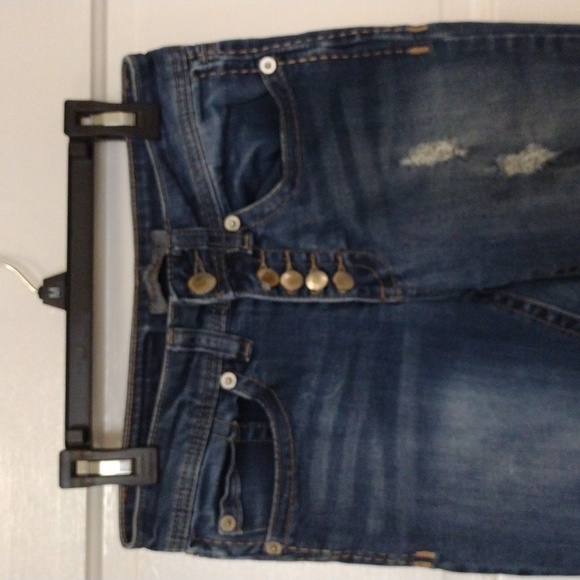Rue21 twentyone black Jeans Juniors 0R High waisted - Picture 3 of 10